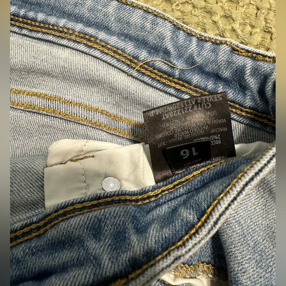 Artemis vintage distressed jeans size 16 - Picture 3 of 3